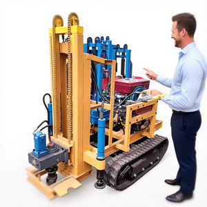 150m Chimenea <span class=keywords><strong>de</strong></span> vapor <span class=keywords><strong>de</strong></span> agua Alta eficiencia Pequeño motor diésel Crawler Dth Plataforma <span class=keywords><strong>de</strong></span> perforación <span class=keywords><strong>de</strong></span> pozos <span class=keywords><strong>de</strong></span> agua para la venta - Product Image 1