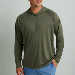 Personnalisé haute qualité Upf50 + Performance chemises de pêche UV évacuation de l'humidité à manches longues imperméable grandes tailles respirant - Product Image 6