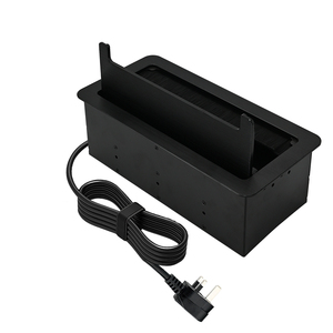 Prise de bureau multifonctionnelle en alliage d'aluminium de haute qualité avec brosse intégrée – Fabricant - Product Image 5