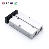 Cylindre à piston pneumatique à double axe, corps en aluminium, garantie standard d'un an, TN32X10X15X20X30X40X50X60X70X75X100S AIRTAC