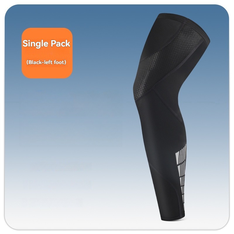 Pierna izquierda negra