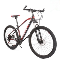 Sepeda Gunung Dewasa Langgeng 8821 Rangka Baja Karbon Anti Guncangan Penuh Rem Cakram Ganda Garpu Serat Karbon 24 Speed 24"