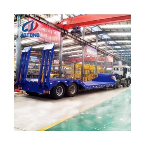Nuevo Semirremolque de Plataforma Baja de 2/3/4/5 Ejes, Remolque de Plataforma Baja de 40-100 Toneladas en Venta en Qatar - Product Image 1