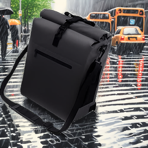 Mochila Portaequipajes para <span class=keywords><strong>Bicicleta</strong></span>, con Reflectores, Correa de Hombro Ajustable y Compartimento para Laptop - Product Image 3