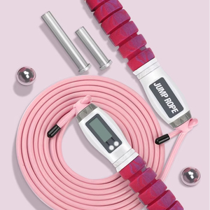 Cuerda para Saltar con Contador, Cuerda para Saltar con Contador de Velocidad Ajustable, Equipo de Ejercicio Digital - Product Image 3