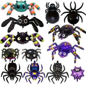 Palloncino in Foil a Forma <span class=keywords><strong>di</strong></span> <span class=keywords><strong>Ragno</strong></span> Camminante per Decorazioni <span class=keywords><strong>di</strong></span> Halloween - Product Image 1