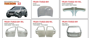 YRJ fabbrica all'ingrosso di qualità destro lato sinistro parafango anteriore per HYUNDAI <span class=keywords><strong>TUCSON</strong></span> 2022 ferro parafango Auto di ricambio carrozzeria - Product Image 3