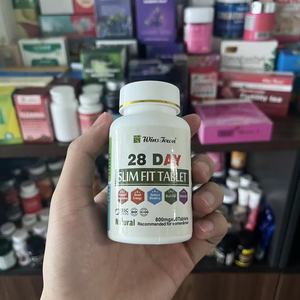 28 Tage Slim Tablet Gesunde natürliche Kräuter formel perfekte Bodybuilding-Tablette Fett verbrennung Kräuter tablette - Product Image 4