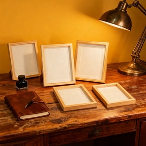 Cadre <span class=keywords><strong>photo</strong></span> minimaliste en bois naturel Cadre <span class=keywords><strong>photo</strong></span> en bois MDF de table Idéal pour le salon Chambre à coucher Salle à manger - Product Image 3