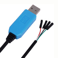 Cable de serie PL2303TA USB a TTL, Cable de consola depugs para programación USB Raspberry Pi, compatible con Windows 8
