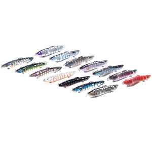 Nuovo Esca Articolata Multi-Segmento Newup 14CM 21.4G Vib <span class=keywords><strong>per</strong></span> Pesca al Bass e al <span class=keywords><strong>Luccio</strong></span>, Esca Affondante Tipo Minnow - Product Image 6