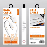 Cable Micro USB Tipo C de Carga Rápida, Precio Promocional, Cable Cargador USB para Teléfono Móvil, para Xiaomi, Samsung, iPhone
