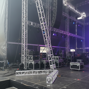 Customized Certified Aluminium Truss Equipment Line <b>Speaker</b> Lifting Tower <b>Stand</b> with 8m Height for Concerts - Product Image 1
