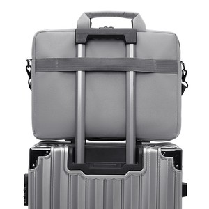 PLAYMAX Porte-documents Classique pour Homme, Étanche, Portable, en Oxford, Écologique, Durable, pour Voyage d'Affaires, Ordinateur Portable et Documents - Product Image 4
