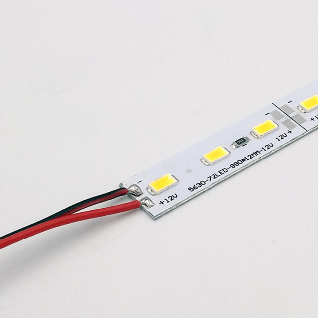 Aluminum Pcb Dc5v High Brightness Led Linear Light bar SMD 5630 ultra Thin Hard Light Strip 72leds Light bar