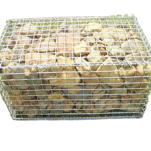 welded galvanized gabion stone basket/gabion box price/gabion mesh anping high tensile screen