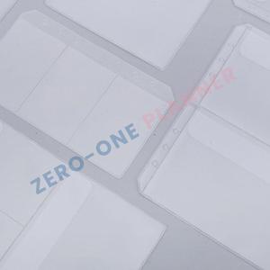 <span class=keywords><strong>Classeur</strong></span> personnalisé A5A6A7 <span class=keywords><strong>plastique</strong></span> dépoli transparent clair 2 poches <span class=keywords><strong>pochette</strong></span> à chargement par le haut dossiers en pvc pour planificateur - Product Image 4