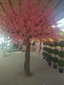 Arbres artificiels de <span class=keywords><strong>cerisier</strong></span> japonais, <span class=keywords><strong>cerisier</strong></span> japonais, arbre de fleurs de pêche pour la décoration de mariage - Product Image 6