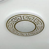 Plafonnier au design moderne avec des caractéristiques chinoises, AC85-265V, 3 températures de couleur modifiables, luminaire rond, plafonnier LED