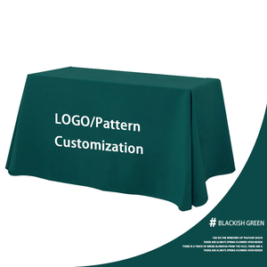 Wholesale Custom Print Table Runner With Logo, Heavy Duty Polyester Table Cloth For Expo Booth & Business Conference Customized - Product Image 2