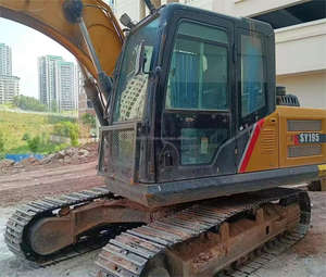 เครื่องขุดไฮดรอลิกซัน SY195แบ็คโฮแบบใช้แล้วเครื่องยนต์73kW 2023ถังขนาด20ตันน้ำหนัก0.55เมตรจากประเทศจีน - Product Image 6