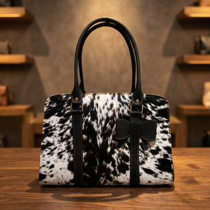 B.S INTERNATIONAL Lightweight Goat Leather Custom Made Large Capacity Zipper Closure Waterproof Vintage Style Women's Handbags - Product Image 4