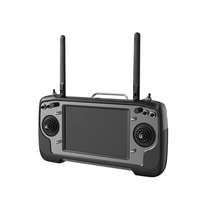 SIYI MK32 7 Inci 1000nit Stasiun Genggam Darat 15KM 1080P Video Ganda untuk Drone UAV UGV