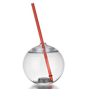 Vasos de Plástico Personalizados al por Mayor de 720 ml con Luz LED Brillante en Forma de Bola para Bebidas, Vasos de Agua para Navidad, Halloween y Bares - Product Image 1