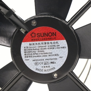 Ventilador Axial de Refrigeración SUNON DP201AT 2122HBL.GN Ball OEM 120x120x25mm 220-240VAC 0.09/0.09A 18/16.5W 2150/2500RPM 66/80CFM para Inversor - Product Image 6