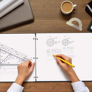Classeurs à 3 anneaux noirs 11 x 17 pouces, grands classeurs pour présentations, rapports, propositions et documents - Product Image 6