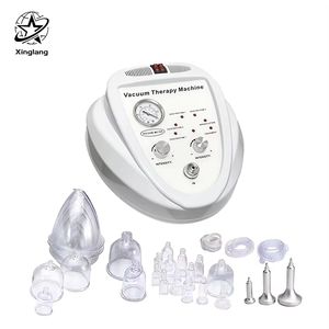 Set di massaggio del corpo e del viso con il drenaggio linfatico Spa coppettazione terapia per la macchina del vuoto di ingrandimento del seno - Product Image 1