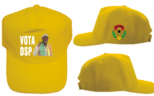 Gorras de Béisbol Blancas Personalizadas para Campaña Electoral con Logotipo Bordado e Impreso para Uganda - Product Image 2