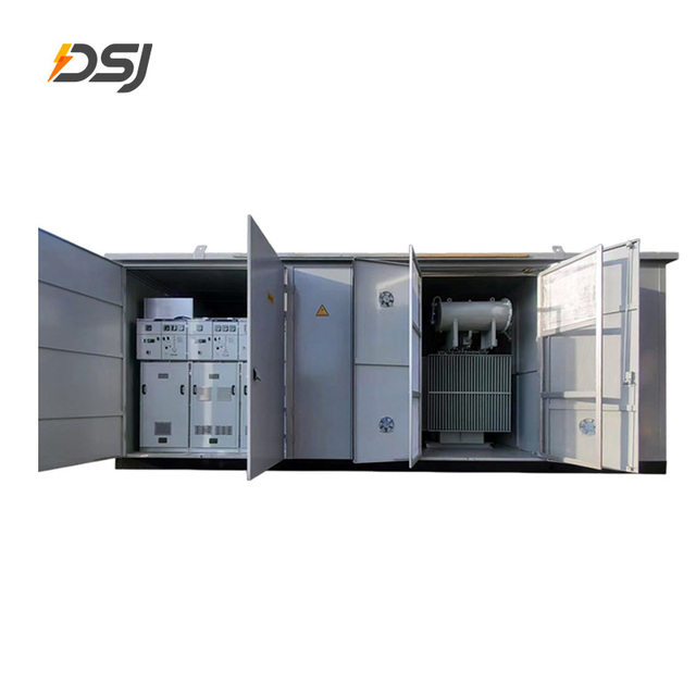 11Kv 33Kv Prefabricated Compact Transformer Substation Compact Containerized Electronic House Substation