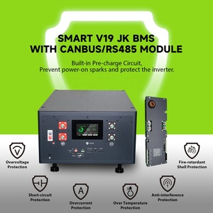 PL Stock - Soportes para Cajas de Baterías de 48V con Enfriamiento Activo y Disyuntor JK V19 BMS de 200A para Sistemas de Almacenamiento de Energía Doméstica DIY - Product Image 2