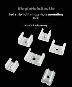 Clips de sujeción universales para tiras LED de 6-20 mm, para tiras LED de neón COB SMD, conectores para tiras LED de bajo voltaje. - Product Image 4