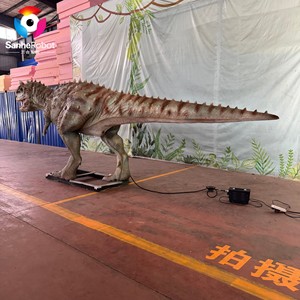 Modelo Animatrónico Realista de Carnotaurus de 6m, Estatua de <span class=keywords><strong>Dinosaurio</strong></span> Jurásico Mecánica de Tamaño Real para Atracciones de Parques Temáticos al Aire Libre - Product Image 6