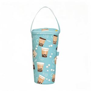 Bolsa Térmica para Botella de Agua con Diseño de Dibujos Animados, con Asa para Caminar, Ecológica, Capacidad de 400ml-800ml - Product Image 6