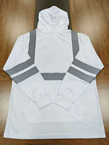 Sweater Keselamatan Bendera <span class=keywords><strong>USA</strong></span> Kustom PURE, Jaket Hoodie Hi Vis Pria, Kemeja Kerja Dengan Fleece, Pullover High Visibility, Hoodie - Product Image 5