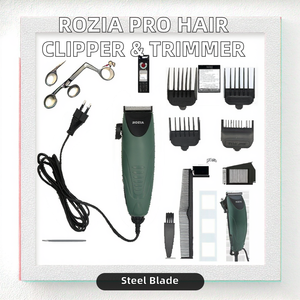 Rozia-Máquina profesional de corte de <span class=keywords><strong>pelo</strong></span>, recortadora de <span class=keywords><strong>barba</strong></span> <span class=keywords><strong>y</strong></span> cortadora de <span class=keywords><strong>pelo</strong></span> para uso en RV - Product Image 2