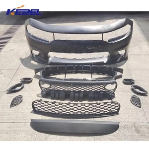 Kebel <span class=keywords><strong>front</strong></span> <span class=keywords><strong>bumper</strong></span> grille <span class=keywords><strong>front</strong></span> <span class=keywords><strong>bumper</strong></span> Kit without FOG LAMP Parts <span class=keywords><strong>For</strong></span> Charger SRT hellcat 2015 2016 2017 2018 2019 - Product Image 6