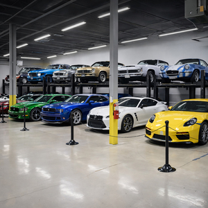 Sistema de Elevación de Autos de 4 Postes, Futurista y de Lujo, para Galería de Autos de Colección Premium - Product Image 6