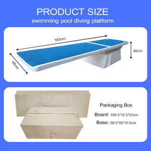 Trampoline de <span class=keywords><strong>piscine</strong></span> enterrée de 6 pieds <span class=keywords><strong>avec</strong></span> trampoline et base, équipement de parc aquatique - Product Image 4
