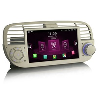 Stock DE LA UE Erisin ES8905FB 7 "Android 13,0 GPS Multimedia 4G inalámbrico CarPlay Auto Radio para Fiat 500 500C 500S REPRODUCTOR DE DVD para coche
