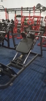 Équipement de gymnastique commerciale prix d'usine hack Squat Leg Press Fitness Plate Loaded Machine Hack Squat Machine à vendre