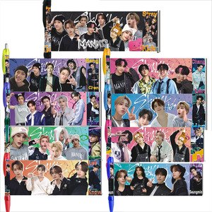 KPOP stylo à bille pour enfants errants <span class=keywords><strong>MANIAC</strong></span> noir écriture extensible HD Photo bannière fournitures scolaires étudiants papeterie Fans cadeau - Product Image 1