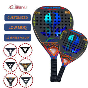 Nouveaux Produits en Vedette : Raquette de Padel 18K avec Grip EVA, Noyau EVA, Production OEM, Raquette de Padel Prête à l'Expédition - Product Image 1