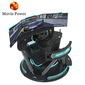 Indoor Amusement Park Virtual Reality Driving <strong>Car</strong> 6 Dof 3 Screen <strong>Car</strong> 9D Vr Racing <strong>Game</strong> <strong>Machine</strong> - Product Image 2