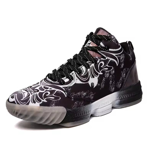 Chaussures de basketball chinoises YOVELA 2024 personnalisées OEM, respirantes, avec semelle EVA, anti-odeur, antidérapantes, montantes, doublure en coton, toutes tailles - Product Image 2