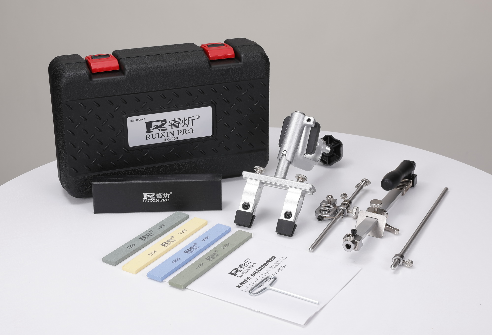 Arakni プロモ6枚セット　RF Professional Ruixin-008 Fix Angle Knife Sharpener 6 Stone