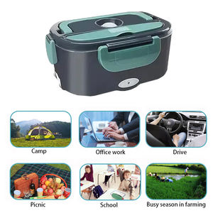 Chaude Électrique Boîte À Lunch Sac À Main Vaisselle Déjeuner Ensemble de Boîte À Lunch Enfants Adulte Boîte À Bento - Product Image 5